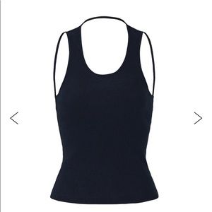 K.ngsley dark gray tank top
